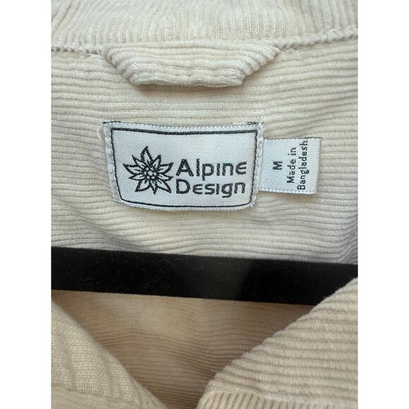 Alpine Design Women's Morning Haze Cord Shirt Size M - Picture 6 of 7